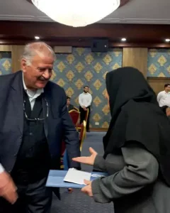 تقدیر از دکتر سودابه کاظمی
