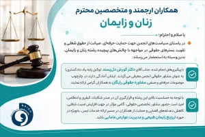 معرفی مشاور حقوقی انجمن و ارائه مشاوره حقوقی رایگان به اعضا